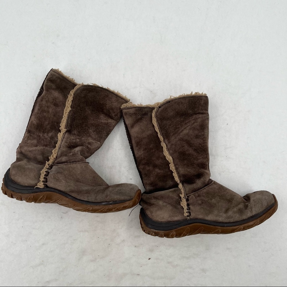 PATAGONIA Womens Lugano Waterproof Boots Velvet Brown size: 7.5 - Picture 2 of 11